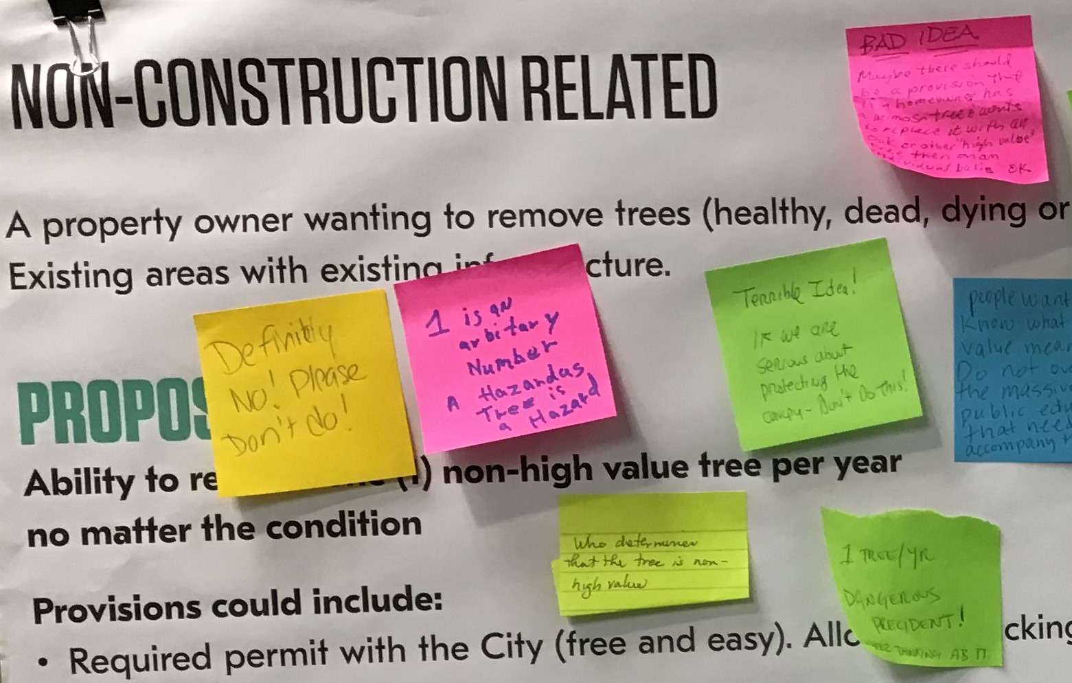 one free tree a year